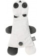 Nattou 730020 - Cuscino termico Panda, colore: Grigio