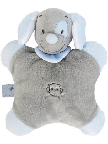 Nattou 730020 - Cuscino termico Panda, colore: Grigio