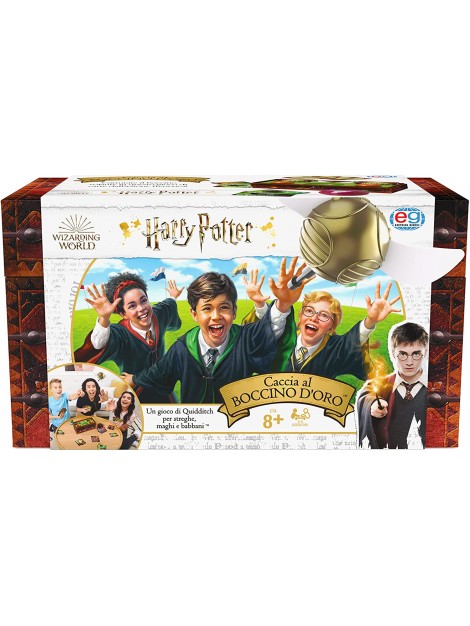 Harry Potter Caccia al Boccino d'oro, gioco di Quidditch da tavola per  streghe, maghi e Babbani